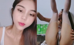 露臀白网袜电臀美女诱惑