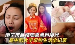 南宁市巨婊陈嘉黑料曝光，高中到大学母狗生活全记录