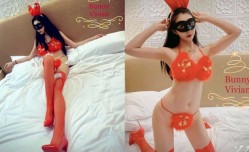 网红女神爱丝袜Vivian姐-玩操超诱惑女神口爆