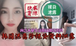 韩国洪惠珍裸贷资料泄露